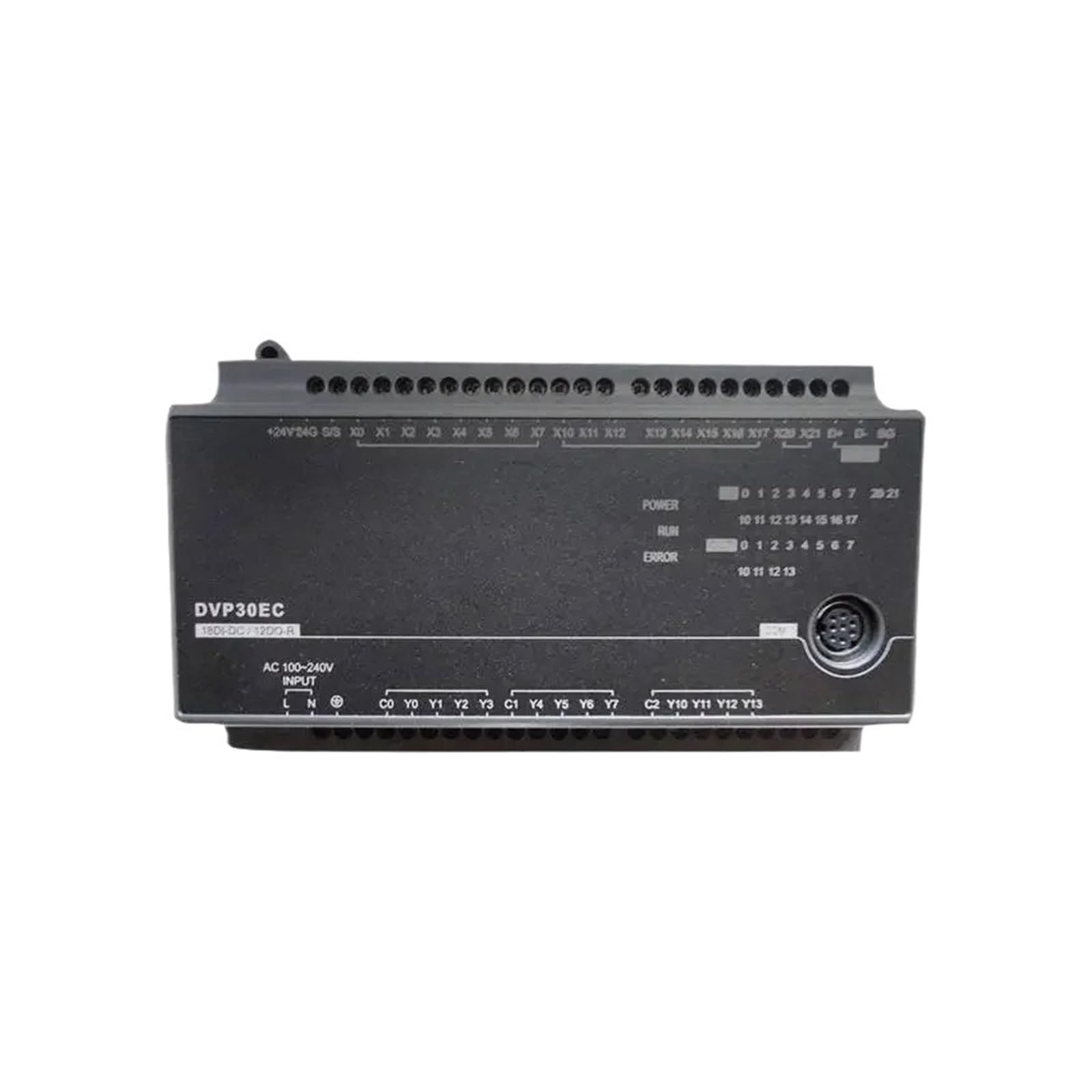 Contrôleur DVP10EC00R3 automate programmable industriel pour rail DIN