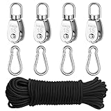 【Robust und langlebig】robustes Design, exquisite Handwerkskunst, langlebig, verschleißfest, starke Tragfähigkeit, hohe strukturelle Festigkeit und flexible Drehung um 360 Grad.