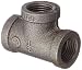 LDR 312 T-12 Tee, Black, 1/2-Inch