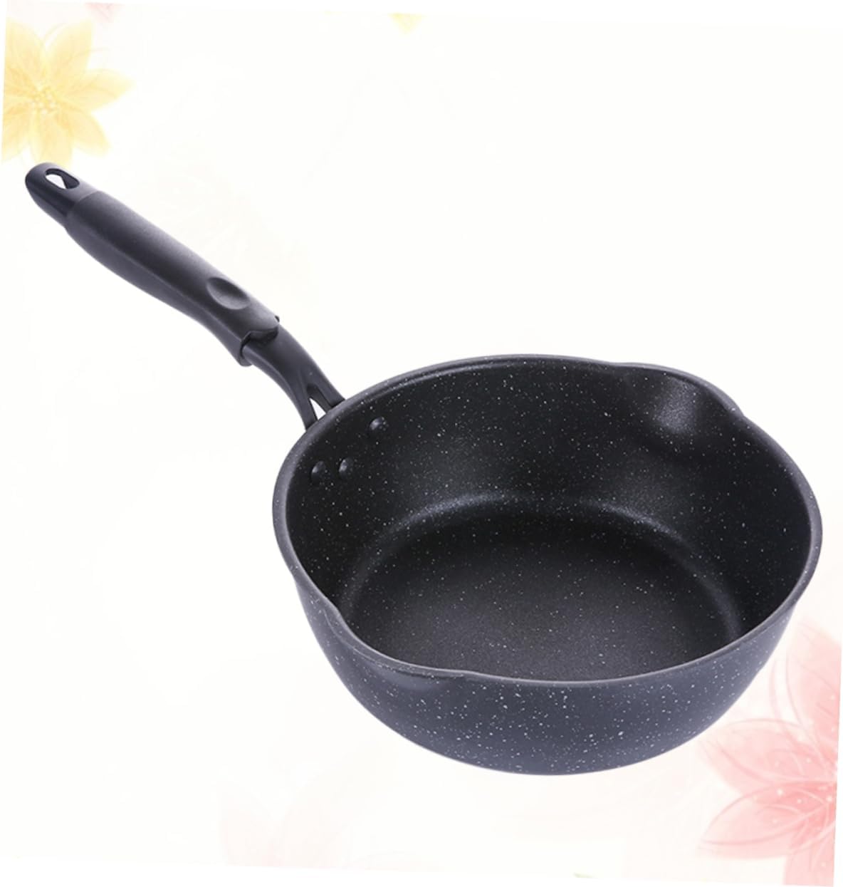 Wakauto Non Stick Omelette Pan Mini Frying Pan with Aluminum Alloy Construction for Easy Flipping of Eggs and Pancakes Compatible with Induction Cookers No Lid Included
