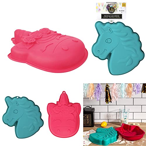 Moule Licorne Face en silicone Cover