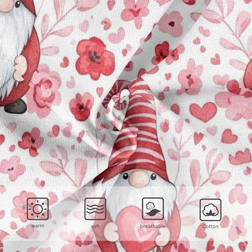 Cute Gnome Red Pink Girls Underwear Toddlers 2t Cotton Cute Panties Girl Cartoon Briefs Underpants3
