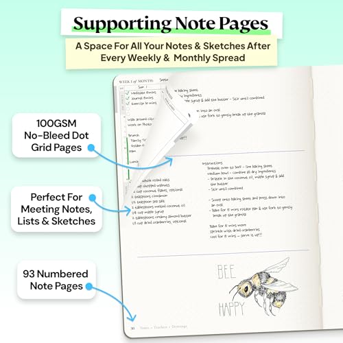 Purpose Planner Undated Monthly Weekly Daily Productivity Journal 2023 Optimized Life, Goal Setting & Business Tool for Professionals, Moms, Academic Student Organizer Notebook (Orange Soft Cover)