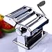 Produktbild Eloklem Nudelmaschine Edelstahl Pastamaker Pastamaschine Nudel Maschine für Frische Pasta Spaghetti Maker (A_Silber)