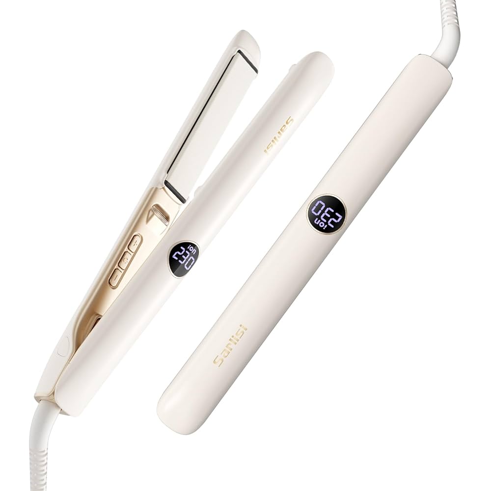 サーシリ　ヘアアイロン Amazon | Sarlisi ヘアアイロン ストレートヘア 【2024年先端