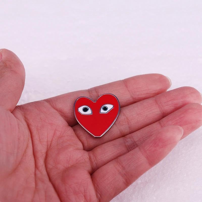 ピンズ・ピンバッジ・缶バッジ play Amazon | プレイ PLAY ハートアイ ピンズ ピンバッジ配送