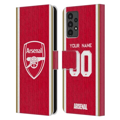 Coque Arsenal FC pour Samsung Galaxy A13 2022 et étui en cuir personnalisé