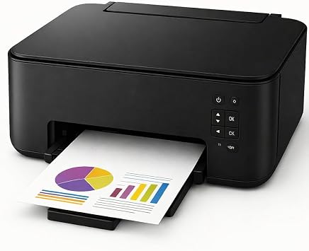 Triplenet Pricing All-in-One Wireless Color Printer, Scanner, Copier with AirPrint, No Bluetooth, Black, Home Office Inkjet Printer Over 13 lb