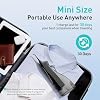 COSLUS Water Dental Flosser Teeth Pick C20: ADA Accepted, Portable Cordless Oral Irrigator 300ML Rechargeable Travel Irrigation Cleaner IPX7 Waterproof Electric Flossing Machine for Teeth, Black