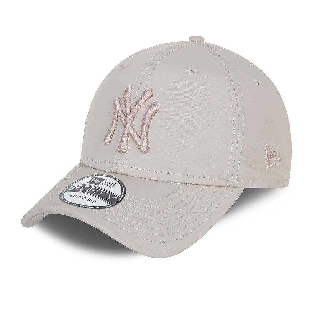 New Era Unisex Beige New York Yankees Mlb League Essential Tonal 9Forty Adjustable Cap