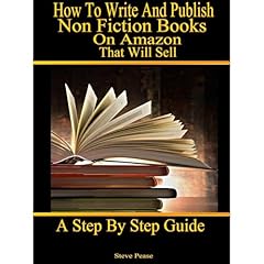 How to write and publish nonfiction books on Amazon that will sell Audiolibro Por Steve Pease arte de portada