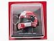 OPO 10 - Formel-1-Helm kompatibel mit Ferrari F1: Michael Schumacher 2002 – Maßstab 1/5 – CAS01