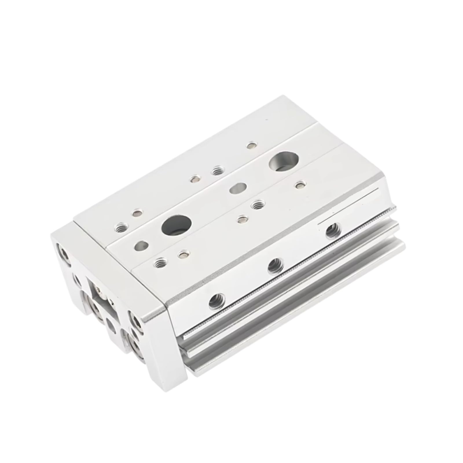 Cylindre HLQ16X50S en aluminium anodisé avec tolérances géométriques strictes