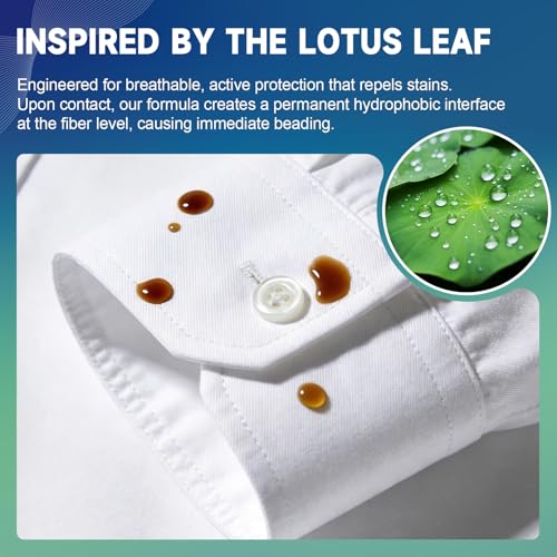 KEFPO Home Fabric Protector Spray: All-Weather waterproof and stain-Resistant Treatment for Suitable for various materials of clothing - 12.84 oz