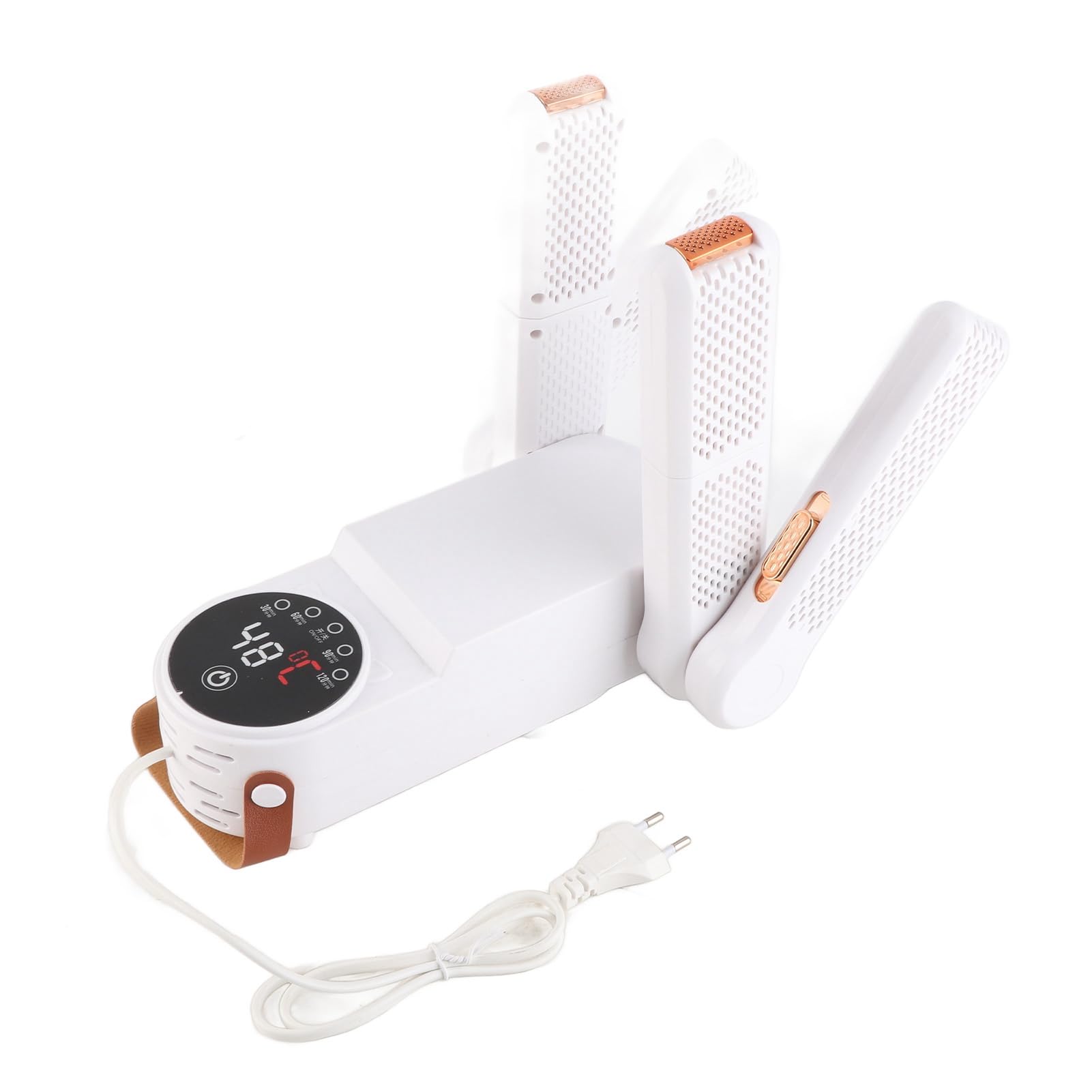 Asciuga Scarponi Elettrico (Espandibile) Asciuga Scarponi Temporizzato con Riduzione degli Odori a Temperatura Costante per 2 Paia Spina UE 220 V Asciuga Scarponi per