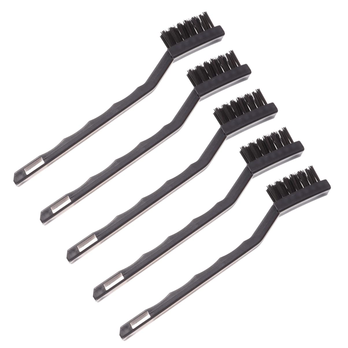 FUNOMOCYA Professional 7-inch Anti Static Brush 3 Rows Bristle for Circuit Board Comfortable Nonslip Grip