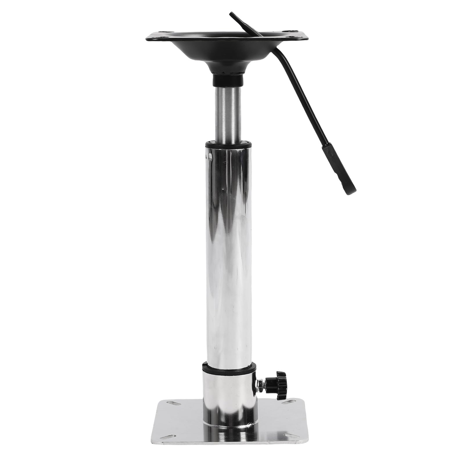Kit di montaggio su base per sedile barca in acciaio inox, design filettato girevole a 360°, supporto rimovibile con dadi di fissaggio per yacht,