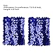 Miutii Fashion Sparkling Sequins Stretch Arm Cuffs Performance Rave Dance Costume for Men Women Blue One Size
