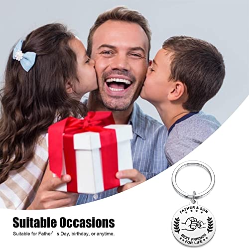 Dad-Keychain-from-Son-Funny-Papa-Key-Chains-Gifts-for-Daddy-Unique-Fathers-Day-Birthday-Christmas-Presents Dad Keychain from Son Funny Papa Key Chains Gifts for Daddy Unique Fathers Day Birthday Christmas Presents