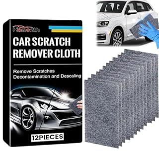 12PCS Nano Sparkle Cloth, Car Scratch Remove, Car Scratch Repair, for Vehicles Scratches,Swirls,Paint Residue, Water Spots and Minor Blemishes
