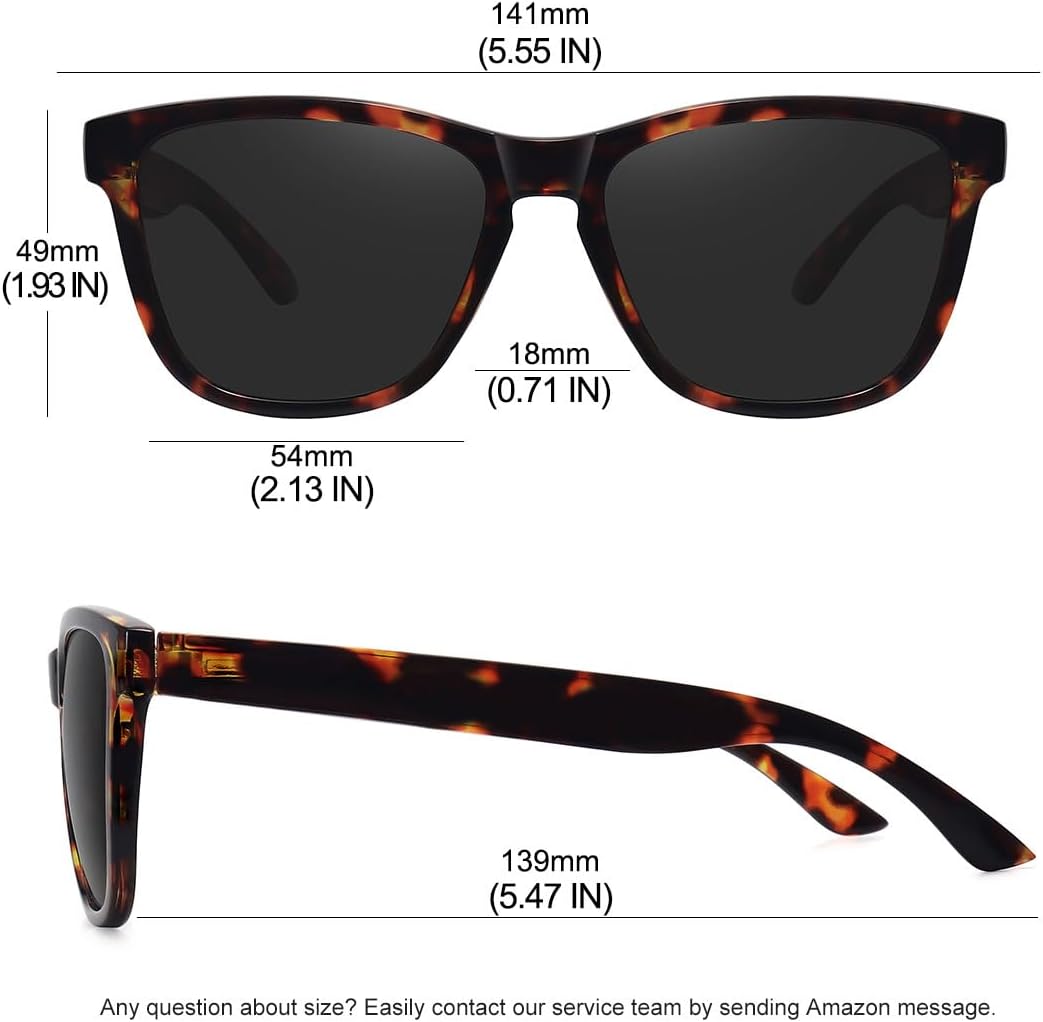 MEETSUN Polarized Sunglasses for Women Men Trendy Classic Retro Designer Style - Image 4