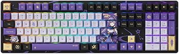 Amazon | 原神（げんしん）刻晴 霆霓快雨Ver. メカニカル キーボード