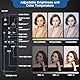 EMART Softbox Set Fotostudio, 40X40cm Softbox 85W LED Fotolicht mit 165cm Stativ, Professionelle Fotografie Beleuchtung Set für Studioleuchten, Portrait, Videoaufnahmen(1 Pack)