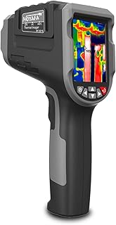 NOYAFA Thermal Imaging Camera with Video Recording Function, 120 x90 IR Resolution 25Hz Refresh Rate Infrared Thermal Camera with 8 Color Palettes