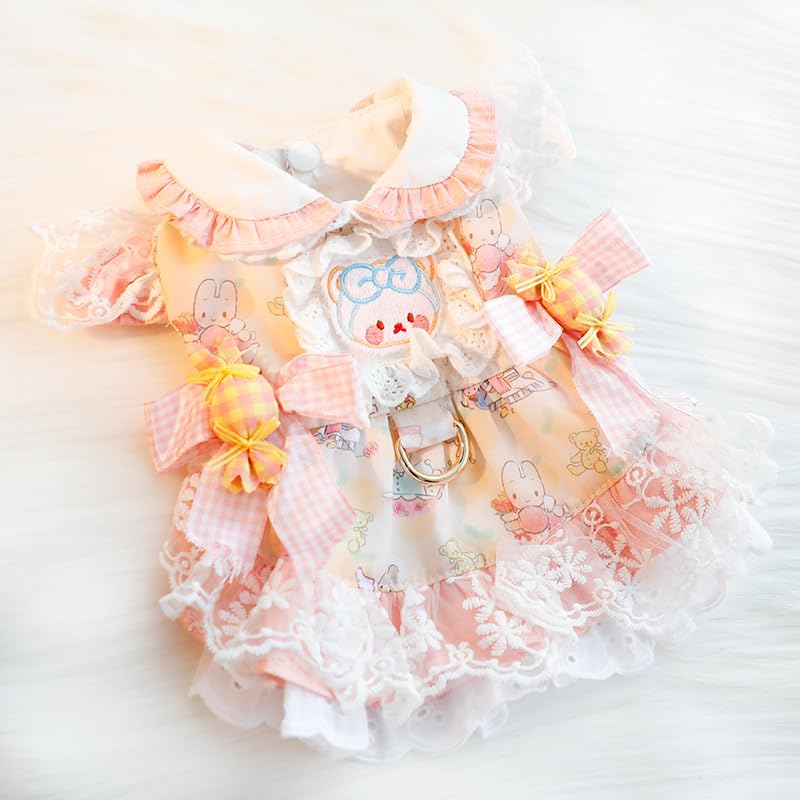 Vestido princesa AZA para perros pequeños Candy Bear talla S miniatura 4