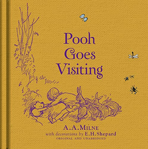 Book cover for Pooh Goes Visiting
