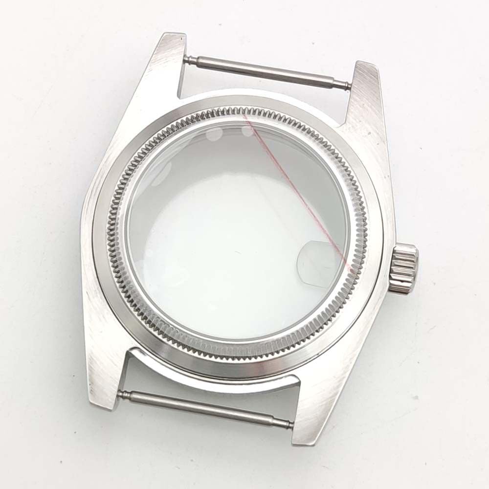 Uhrengehäuse Kit, für NH35 NH36 Werk, Glasboden Edelstahl Uhrengehäuse für Rolex Datejust Oyster Perpetual