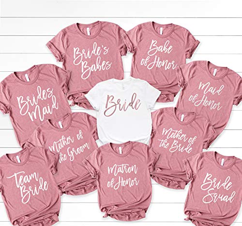 Classy Mood Bride Bachelorette Party Shirts Bridal Party T-Shirt Wedding Party Tshirt Bridesmaid Proposal Gift3