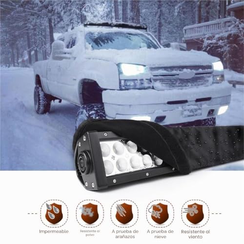 Funda para barra LED de 32 pulgadas ideal para rutas 4x4 y escapadas de camping 4