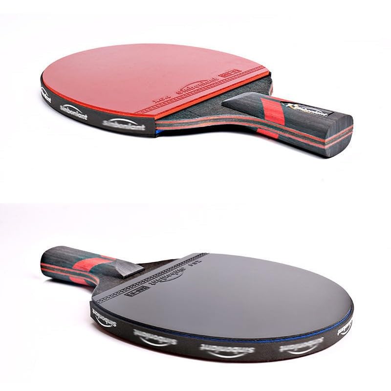 JITEM Ping Pong Paddle, High Performance Professional Table Tennis Paddle, 7-Star Table Tennis Racket for Professional Players and Coaches(Color:B)