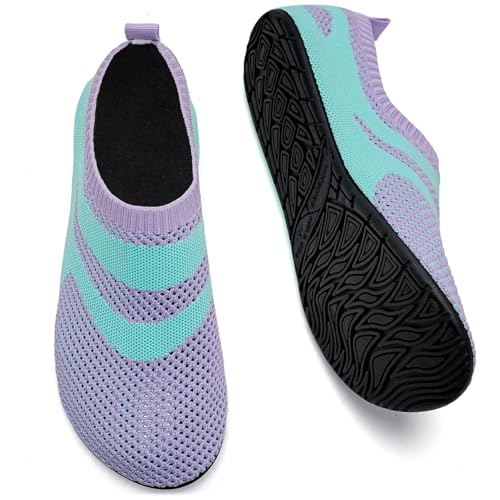 Image of WateLves Barefoot Water Shoes for Women Men Travel Slippers Socks House Shoes Quick-Dry Aqua Socks for Beach Swim Pilates Yoga Dancing Camping Must Haves