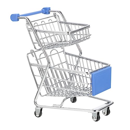 VICASKY Mini Carrinho De Compras Modelos De Carrinho De Mão De Supermercado Pequeno Modos De Carrinh