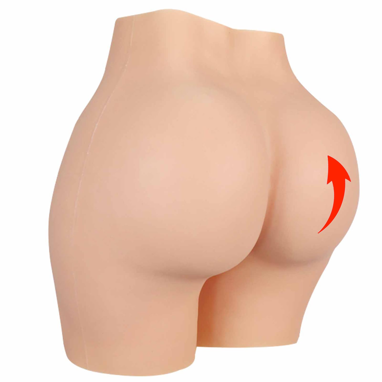 FSYH Vollsilikon-Popo-HöSchen MäNnlich bis Simulation Weiblich Gesäß-HüFten UnterwäSche Butt Lifter Shaper Control Shorts Drag Queens
