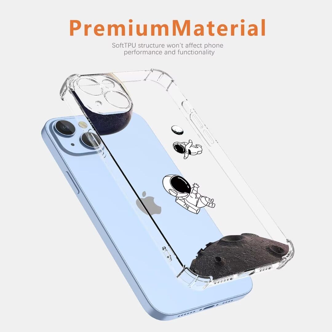 BORYA Case For Honor Magic6 Pro(Honor Magic 6 Pro), Shockproof TPU Bumper Clear Ultra Thin Soft Silky Premium Silicone Cover With Cute Elegant Simple Pattern, A20