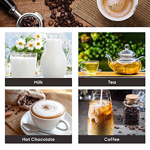Coffee Mug Warmer,50W Smart Cup Warmer with Auto Shut Off, 3-Temperature Settings(105~180°F), Waterproof, Electric Coffee Warmer for Office Home Desk use Electric Beverage Warmer for Coffee Tea Milk