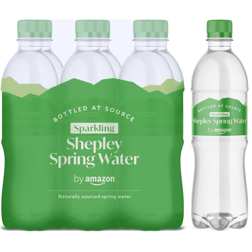 by Amazon Sparkling Spring Water, 6 x 500ml