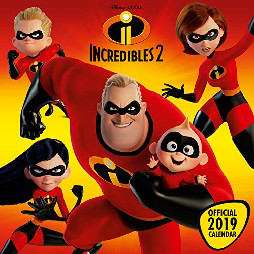Télécharger Incredibles 2 Official 2019 Calendar - Square Wall Calendar Format livre En ligne