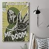 KrAtoz Mf Poster Doom Vintage Comic Music Album Cover Poster Canvas Wall Posters And Art Picture Print Modern Family Bedroom Decor Posters 12x18inch(30x45cm)… #5