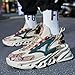 GSIGUL Mens Fashion Sneakers Running Shoes for Men Lightweight Athletic Gym Shoes Tennis Walking Casual Shoes Beige Size 11