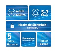 FRITZ!Mesh Set 2700 3er-Set | für 5-7 Räume | Wi-Fi 7 bis zu 6,5 GBit/s – Ansicht 4