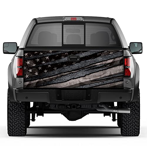 Factory Crafts Customized Tailgate Vinyl Graphic Decal Wrap - Universal Trim To Fit Any Vehicle -66"X25"- Upload Your Image Here - Customize In Real Time #TOP2