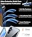 TORRAS Guardian Shockproof for Samsung Galaxy S25 Plus Case, [Non-Yellowing] [12FT Military-Grade Protection] Transparent Slim Case for Samsung S25 Plus Case, Diamond Clear, Hard, 6.7''
