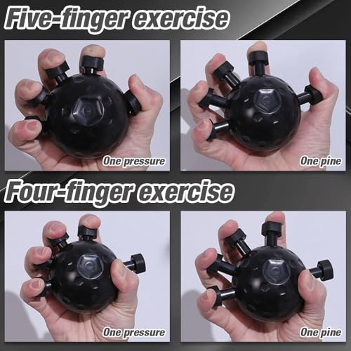 CLIUNT Finger Grip Strengthener, Finger Exerciser & Hand Grip Strengthener, Finger Grip Strength Trainer,Finger Exerciser Hand Gripper Strengthener For Hand Strengthening Devices - Image 5