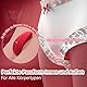 Tagnaff Vibration für Frauen Flirtende Sex Spielzeug für die Frau Paare Extrem, Unsichtbar Tragbare Lecken Vibratorensets für Frauen Klitoris 10 Modi, APP Vibrator Sexspielzeug Stimulator für Sie
