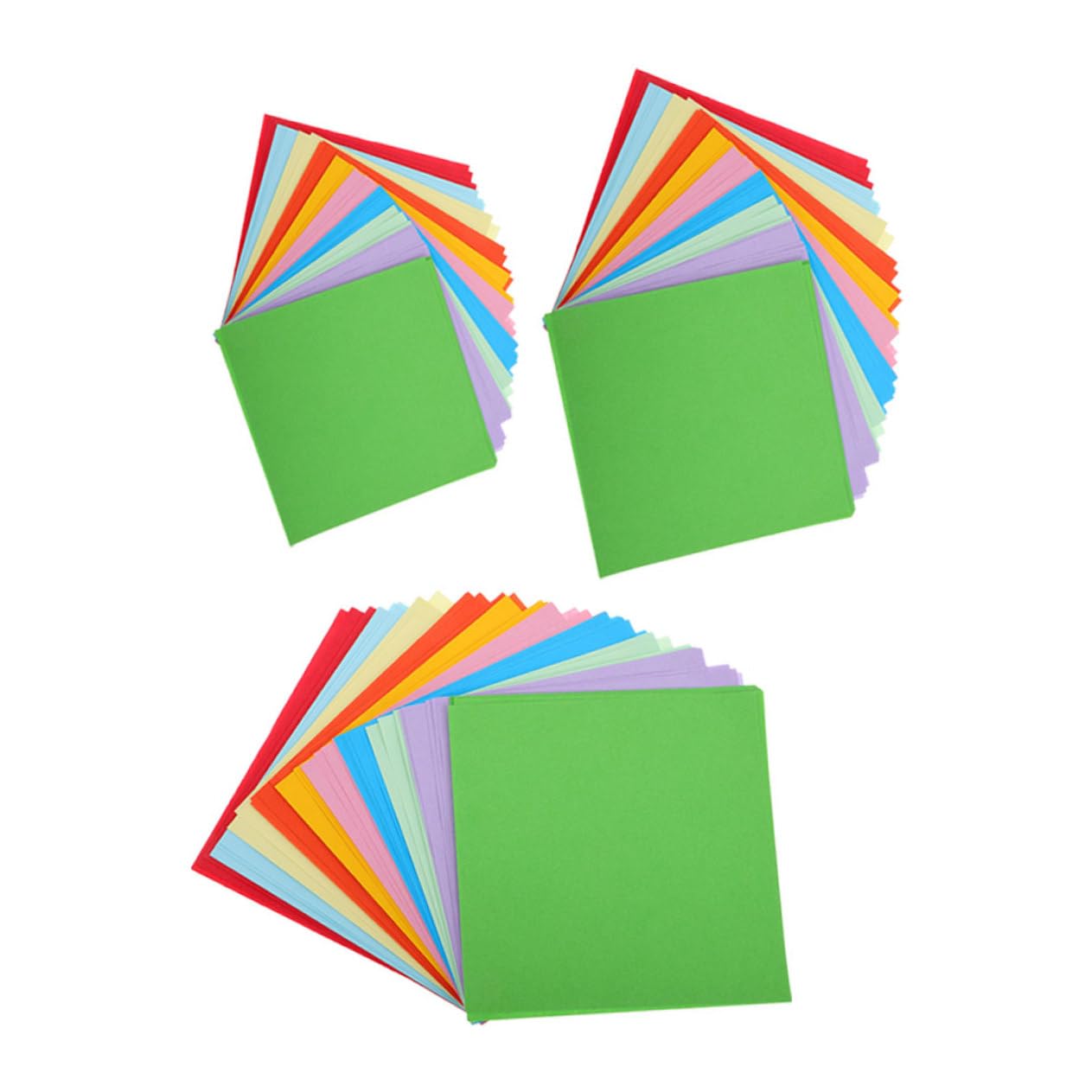 600 Hojas Papel de Origami para Kit Colores Brillantes para Manualidades y Decoraciones Incluye Páginas para Plegados de Grúas y Desarrollo Creativo