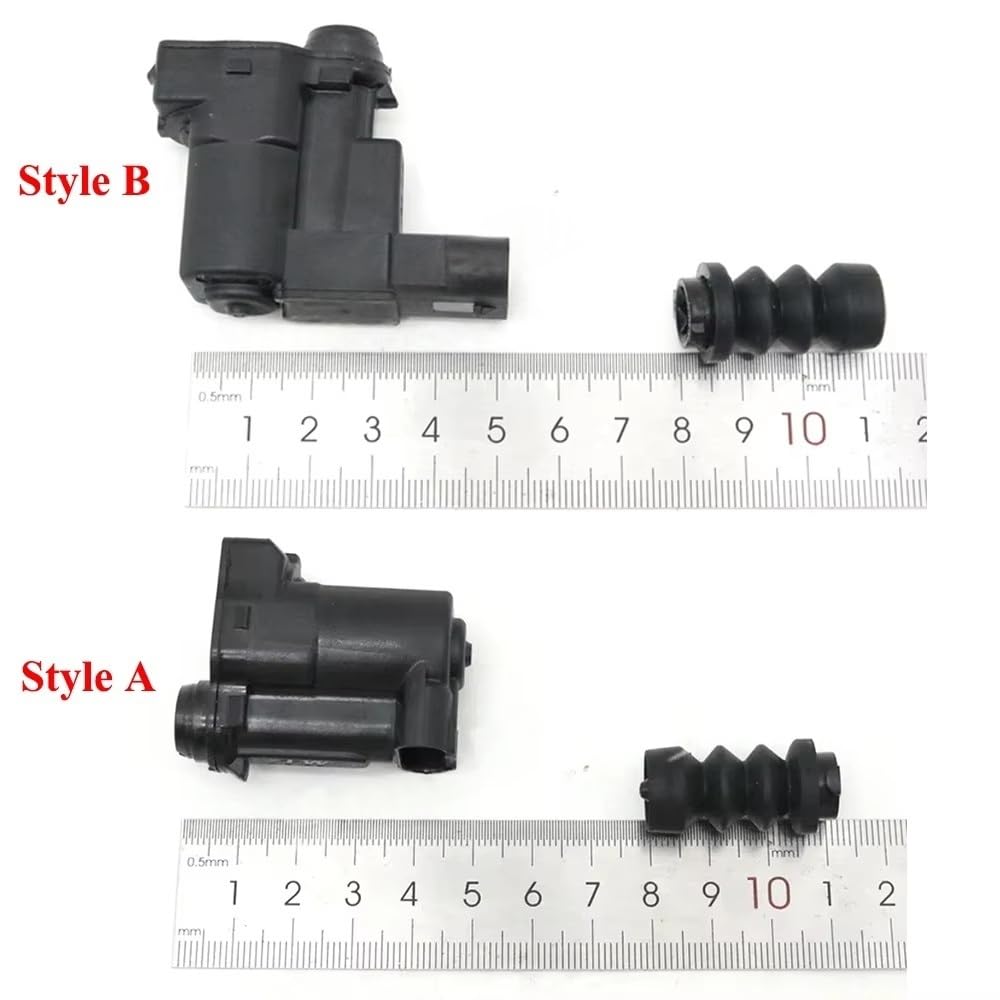 Tapón de aceite del motor Tapa De Tanque Combustible Pasador Resorte Pestillo Hebilla Rebote Relleno Actuador Motor A Presión Para Chrysler Para Pacifica 2018-2026(Style A Short)